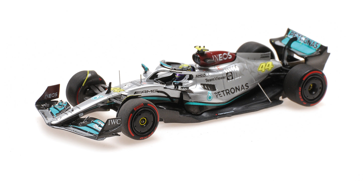 MERCEDES AMG W13 LEWIS HAMILTON 2ND BRAZILIAN GP 2022
