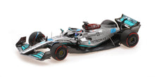 MERCEDES AMG W13 GEORGE RUSSELL POLE POSITION HUNGARIAN GP 2022