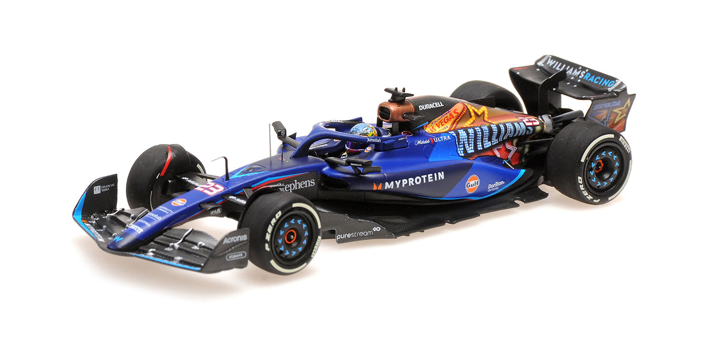 WILLIAMS RACING FW45 ALEX ALBON LAS VEGAS GP 2023