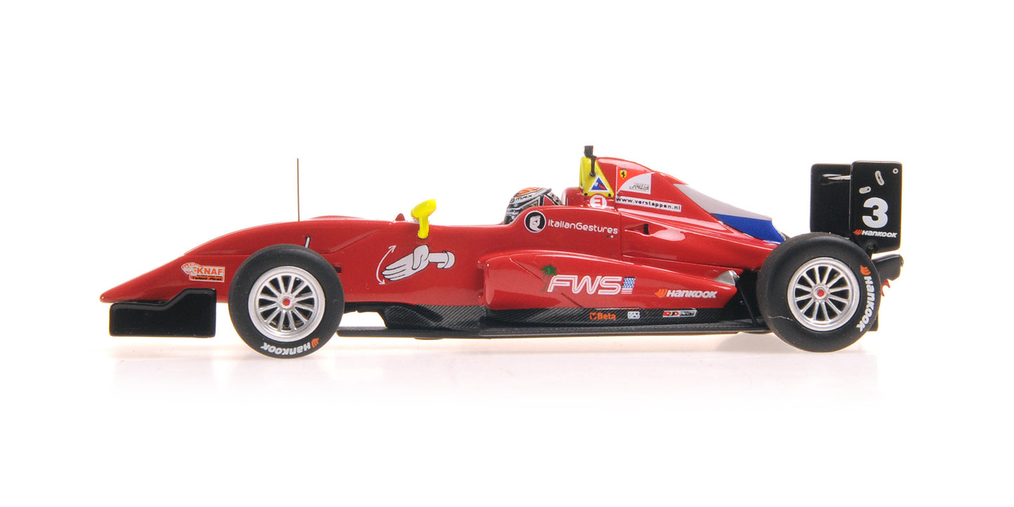 TATUUS FA010B MAX VERSTAPPEN 1ST SINGLE-SEATER-RACE FLORIDA 26.01.2014