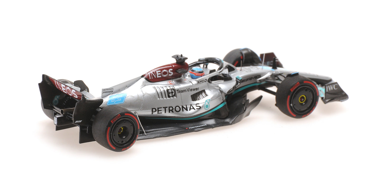 MERCEDES AMG W13 GEORGE RUSSELL 1ST WIN BRAZILIAN GP 2022