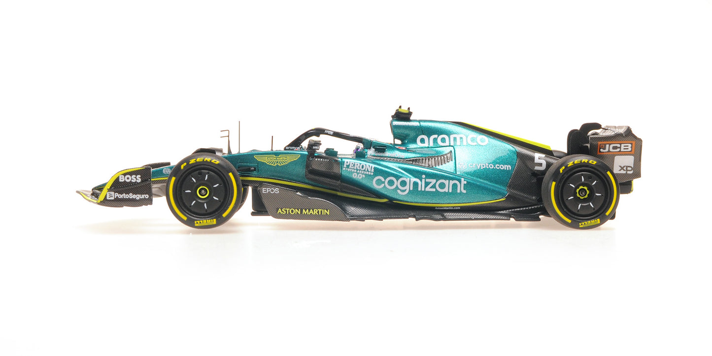 ASTON MARTIN AMR22 SEBASTIAN VETTEL LAST RACE ABU DHABI GP 2022