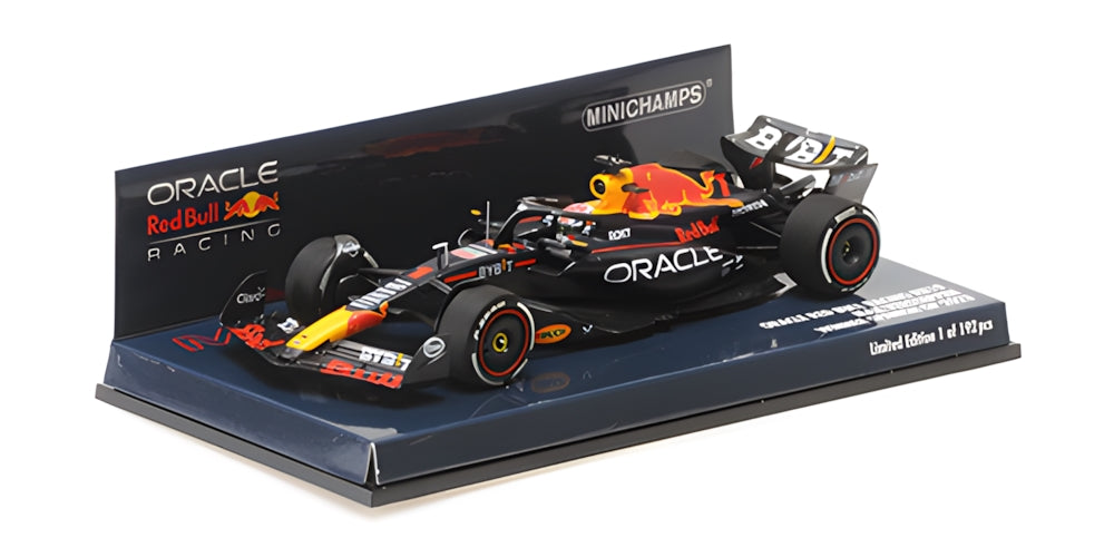 RED BULL RACING RB19 MAX VERSTAPPEN WINNER SPANISH GP WORLD CHAMPION 2023