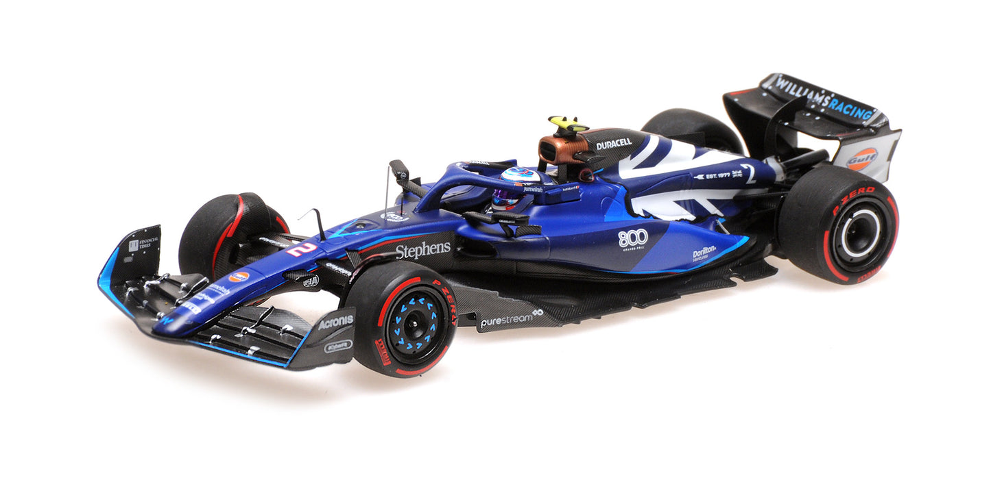 WILLIAMS FW45 LOGAN SARGEANT WILLIAMS 800TH GP BRITISH GP 2023