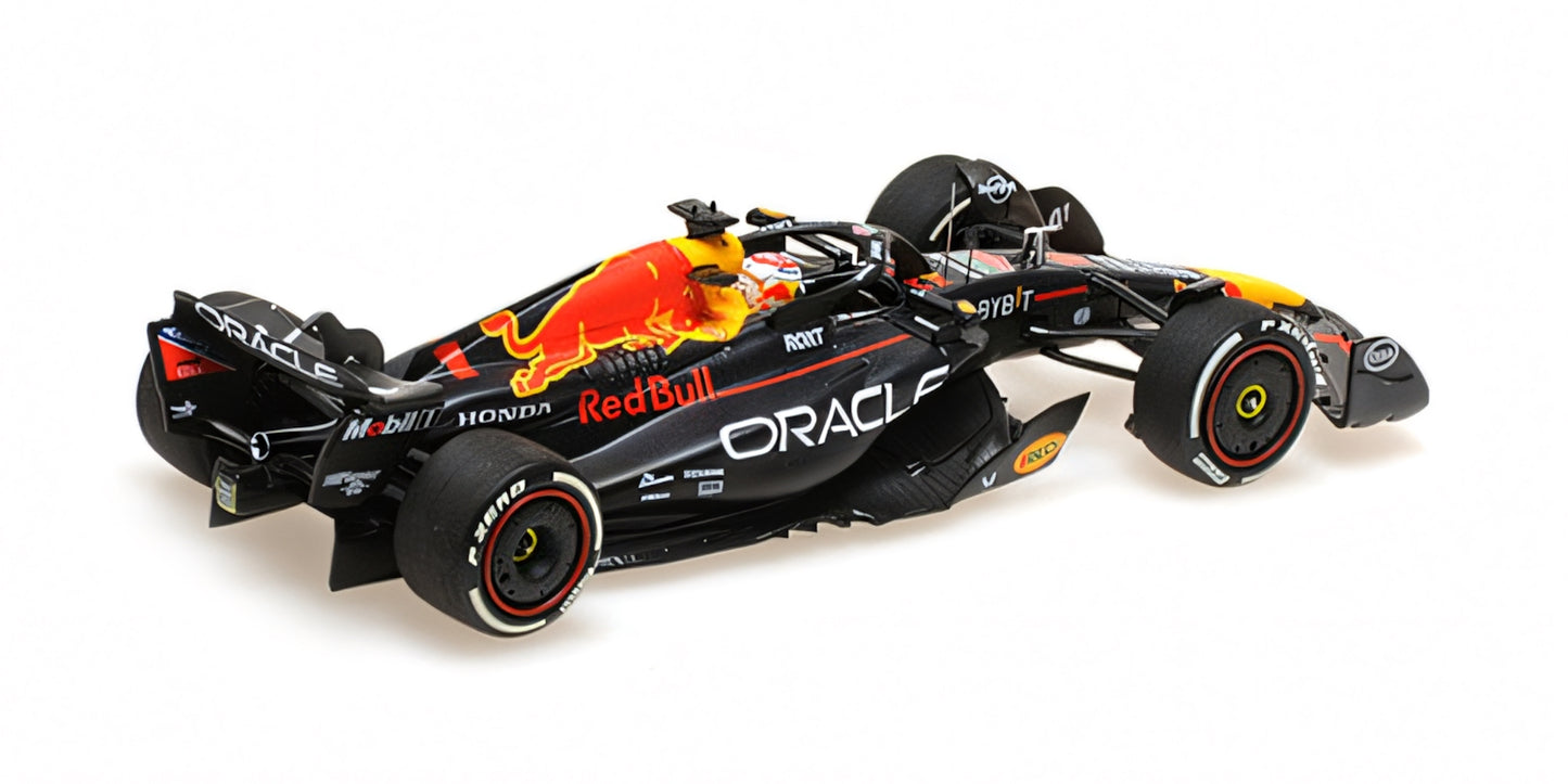 RED BULL RACING RB19 MAX VERSTAPPEN WINNER HUNGARIAN GP WORLD CHAMPION 2023