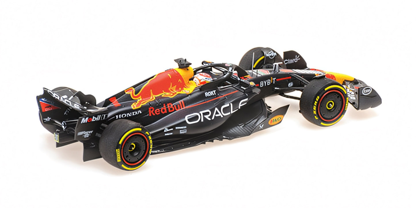 RED BULL RACING RB19 MAX VERSTAPPEN WINNER BELGIAN GP WORLD CHAMPION 2023
