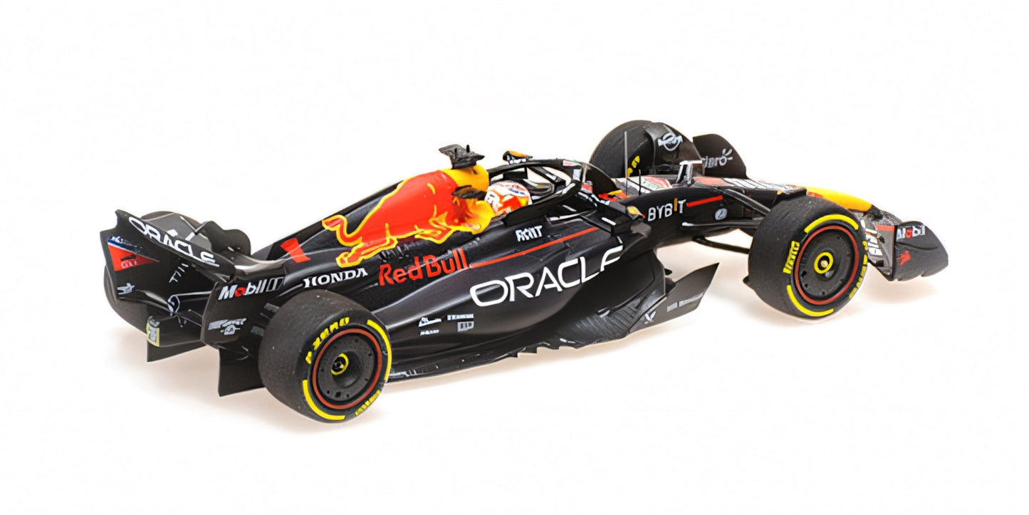 RED BULL RACING RB19 MAX VERSTAPPEN WINNER JAPANESE GP WORLD CHAMPION 2023