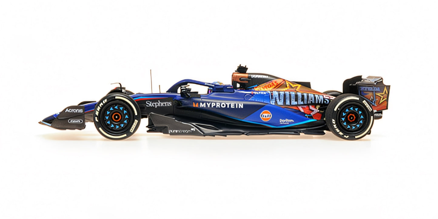 WILLIAMS RACING FW45 ALEX ALBON LAS VEGAS GP 2023