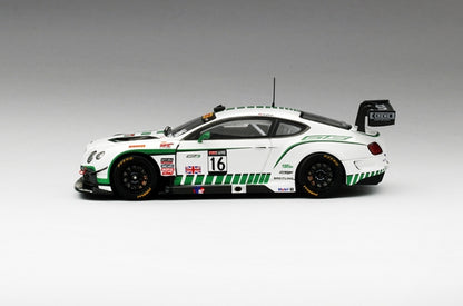 BENTLEY GT3 #16 DYSON RACING WINNER PIRELLI WORLD CHALLENGE ROAD AMERICA 2015