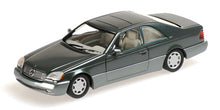 MERCEDES BENZ 600 SEC COUPE C140 1992 GREEN METALLIC