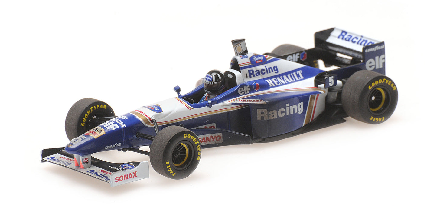 WILLIAMS RENAULT FW18 DAMON HILL WORLD CHAMPION 1996 DIRTY VERSION