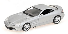 MERCEDES BENZ SLR McLAREN MATT SILVER LINEA OPACA