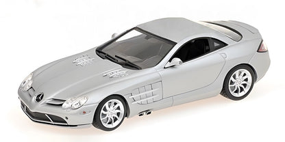 MERCEDES BENZ SLR McLAREN MATT SILVER LINEA OPACA