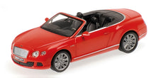 BENTLEY CONTINENTAL GT SPEED CABRIO ST. JAMES RED 2012