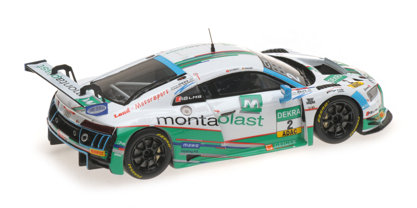 AUDI R8 LMS MONTAPLAST BY LAND MOTORSPORT SCHMIDT HAASE ADAC GT MASTERS 2017