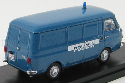 FIAT - 238 VAN 1974 POLIZIA - POLICE - BLUE