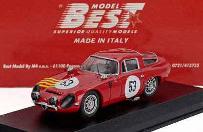 ALFA ROMEO - TZ1 N 53 SEBRING 1964 STODDARD - KASER - ROSSO