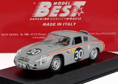 PORSCHE - 695GS ABARTH N 30 24h LE MANS 1962 B.PON - DE BEAUFORT - ARGENT - Vroomi