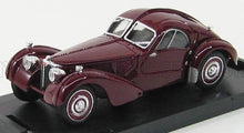 BUGATTI - 57S ATLANTIC COUPE 1934 - BORDEAUX Scale model car on Vroomi