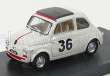 FIAT - NUOVA 500 N 36 PREPARATA DA GIGETTO GIRALDI PREMIO CAMPAGNANO VALLELUNGA 1965 IGNAZIO GIUNTI - GRIGIO CHIARO