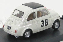 FIAT - NUOVA 500 N 36 PREPARATA DA GIGETTO GIRALDI PREMIO CAMPAGNANO VALLELUNGA 1965 IGNAZIO GIUNTI - GRIGIO CHIARO