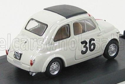 FIAT - NUOVA 500 N 36 PREPARATA DA GIGETTO GIRALDI PREMIO CAMPAGNANO VALLELUNGA 1965 IGNAZIO GIUNTI - GRIGIO CHIARO