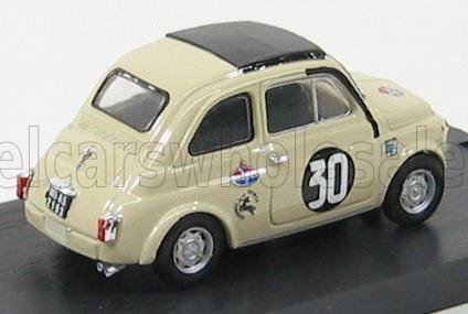 Fiat 500TV Giannini No. 30 Maurizio Zanetti Campione d'Italia Coppa Carri Monza 1966 Brumm 1:43 scale model - image 2