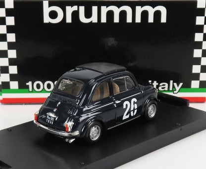 FIAT - 500TV GIANNINI N 26 WINNER TURISMO FEMMINILE BOLZANO-MENDOLA 1968 LILIANA DE MENNA - BLUE Scale model car on Vroomi