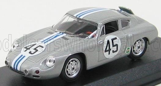 PORSCHE - 1600 GS ABARTH N 45 SEBRING 1964 CASSEL - SESSLAR - ARGENTO - Vroomi