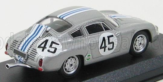 PORSCHE - 1600 GS ABARTH N 45 SEBRING 1964 CASSEL - SESSLAR - ARGENTO - Vroomi