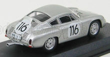PORSCHE - 1600GS ABARTH N 116 TARGA FLORIO 1960 LINGE - STRAHLE - LISSMANN - SILVER - Vroomi