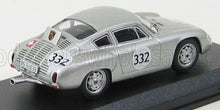 PORSCHE - 1600GS ABARTH N 332 WINNER CAMPIONATO EUROPEO 1962 H.KUHNIS - SILVER - Vroomi