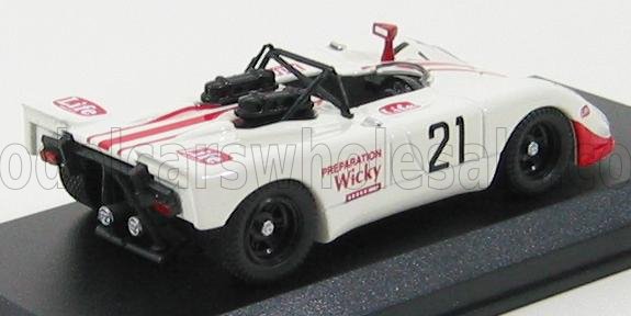 PORSCHE - 908 FLUNDER N 21 MONZA 1971 BRAMBILLA - MATI - WIKY - WHITE - Vroomi