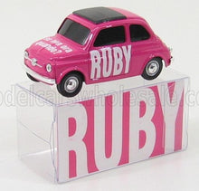 FIAT - 500 RUBY - SE NON ORA QUANDO? - PINK Scale model car on Vroomi