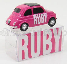 FIAT - 500 RUBY - SE NON ORA QUANDO? - PINK Scale model car on Vroomi