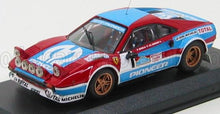 FERRARI - 308 Gr.4 N 1 TARGA FLORIO 1982 ANDREUT - BICHE - RED LIGHT BLUE