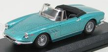FERRARI - 330GT SPIDER 1966 - LIGHT BLUE GREEN MET - Vroomi