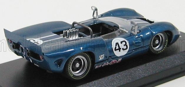 LOLA - T70 SPIDER N 43 RIVERSIDE 1966 J.STEWART - BLUE MET - Vroomi