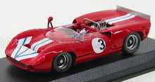 LOLA - T70 SPIDER N 3 BRIGDGEHAMPTON 1968 G.RALPH - ROSSO - Vroomi