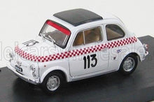 FIAT - 500TV GIANNINI N 113 SCUDERIA DEL LARIO V TROFEO VAL CAMONICA 1969 B.DOSI - WHITE RED Scale model car on Vroomi