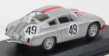 PORSCHE - 1600GS ABARTH N 49 SEBRING 1962 STRLE - HAHNL - ARGENTO ROSSO - Vroomi