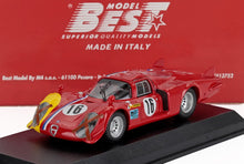 ALFA ROMEO - 33.2 CODA LUNGA N 16 PROVE SPA 1968 T.PILETT - RED YELLOW