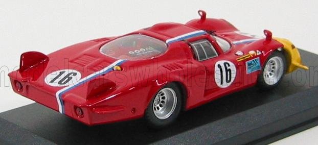 ALFA ROMEO | 33.2 CODA LUNGA N 16 PROVE SPA 1968 T.PILETT