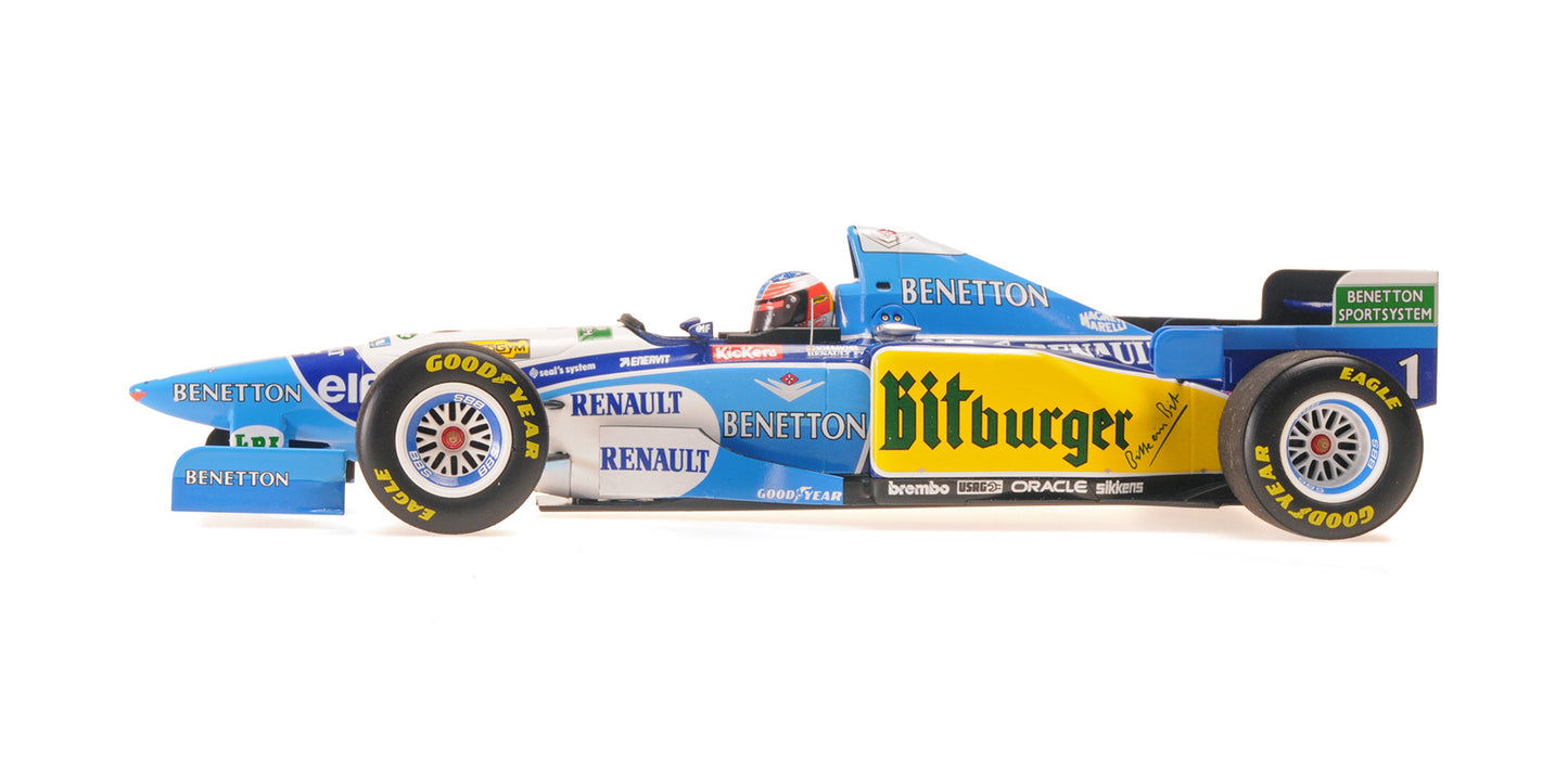 BENETTON RENAULT B195 MICHAEL SCHUMACHER WINNER EUROPEAN GP WORLD CHAMPION 1995