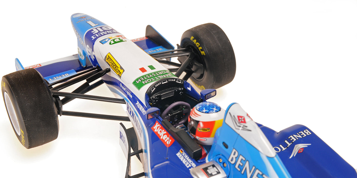 BENETTON RENAULT B195 MICHAEL SCHUMACHER WINNER EUROPEAN GP WORLD CHAMPION 1995