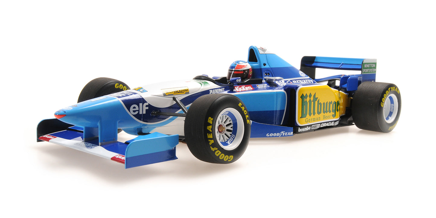 BENETTON RENAULT B195 MICHAEL SCHUMACHER WINNER PACIFIC GP W.C. 1995