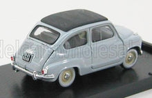 FIAT - 600 1956 TETTO CHIUSO - CLOSED ROOF - GRIGIO PERLA Scale model car on Vroomi