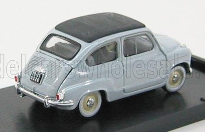 FIAT - 600 1956 TETTO CHIUSO - CLOSED ROOF - GRIGIO PERLA Scale model car on Vroomi