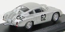 PORSCHE - 1600GS ABARTH N 62 TARGA FLORIO 1963 KOCH - VON SCHROTER - SILVER - Vroomi