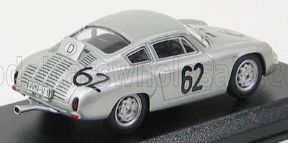 PORSCHE - 1600GS ABARTH N 62 TARGA FLORIO 1963 KOCH - VON SCHROTER - ARGENTO - Vroomi